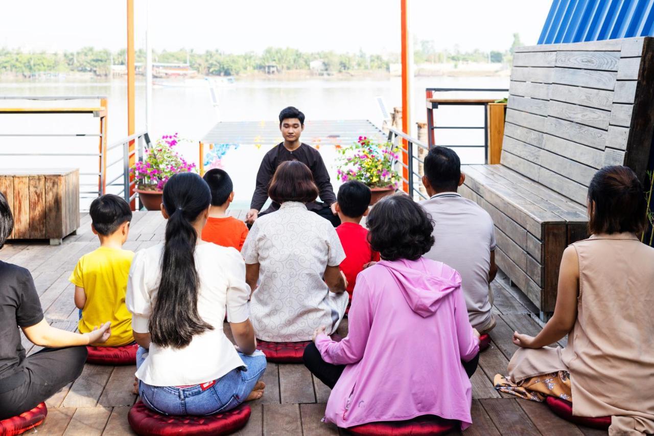 Con Phung Resort Mekong - Nature Escape With Free Boat Shuttle & Fishing ベンチェ エクステリア 写真