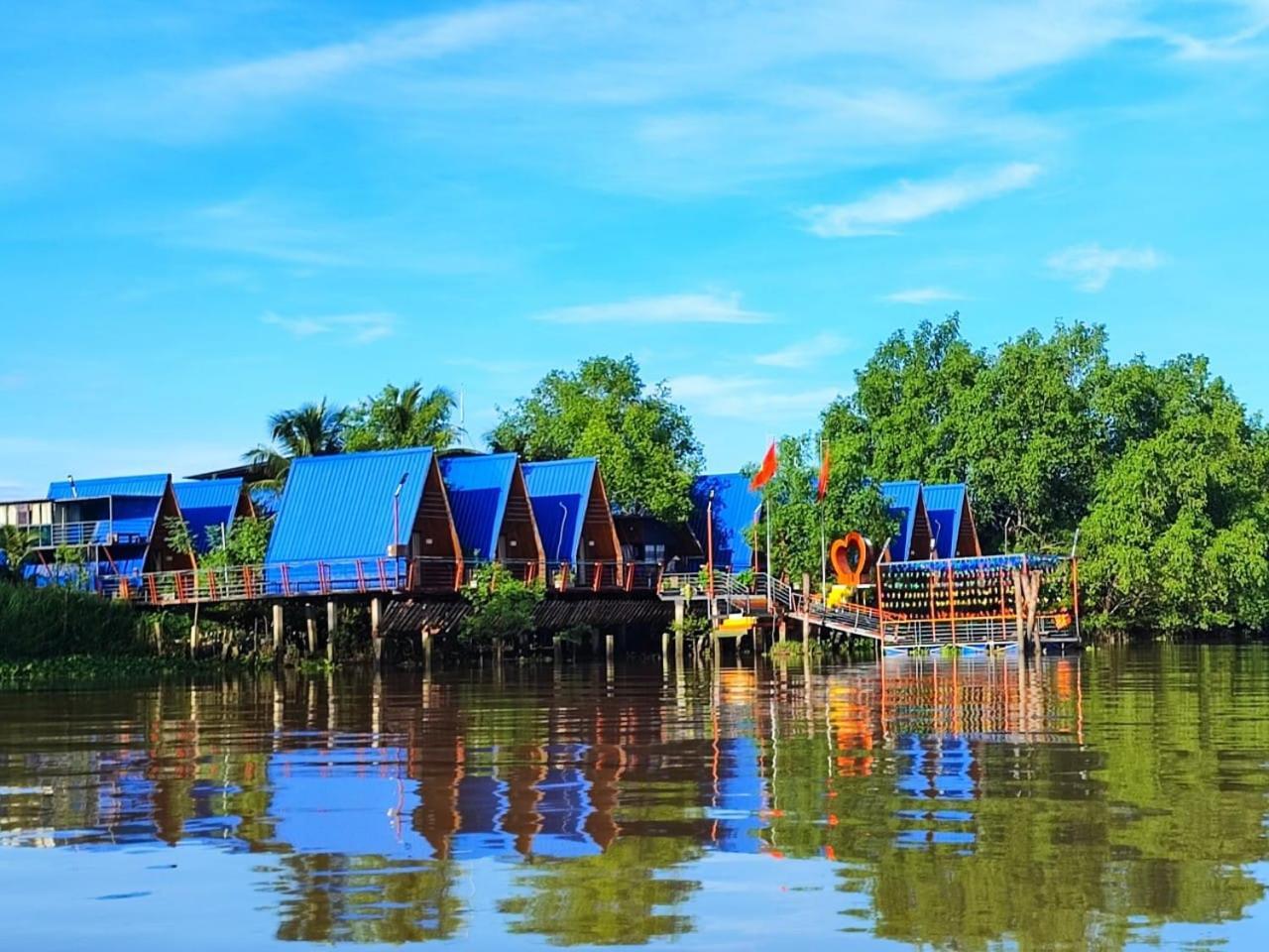 Con Phung Resort Mekong - Nature Escape With Free Boat Shuttle & Fishing ベンチェ エクステリア 写真